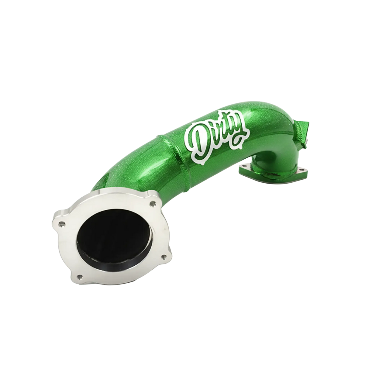 2011-2016 Duramax Dirty Cold Side Crossover Pipe w/ Throttle Valve (LML-INT-A029)-Intercooler Piping-Dirty Diesel Customs-LML-INT-A029-IGI-Dirty Diesel Customs