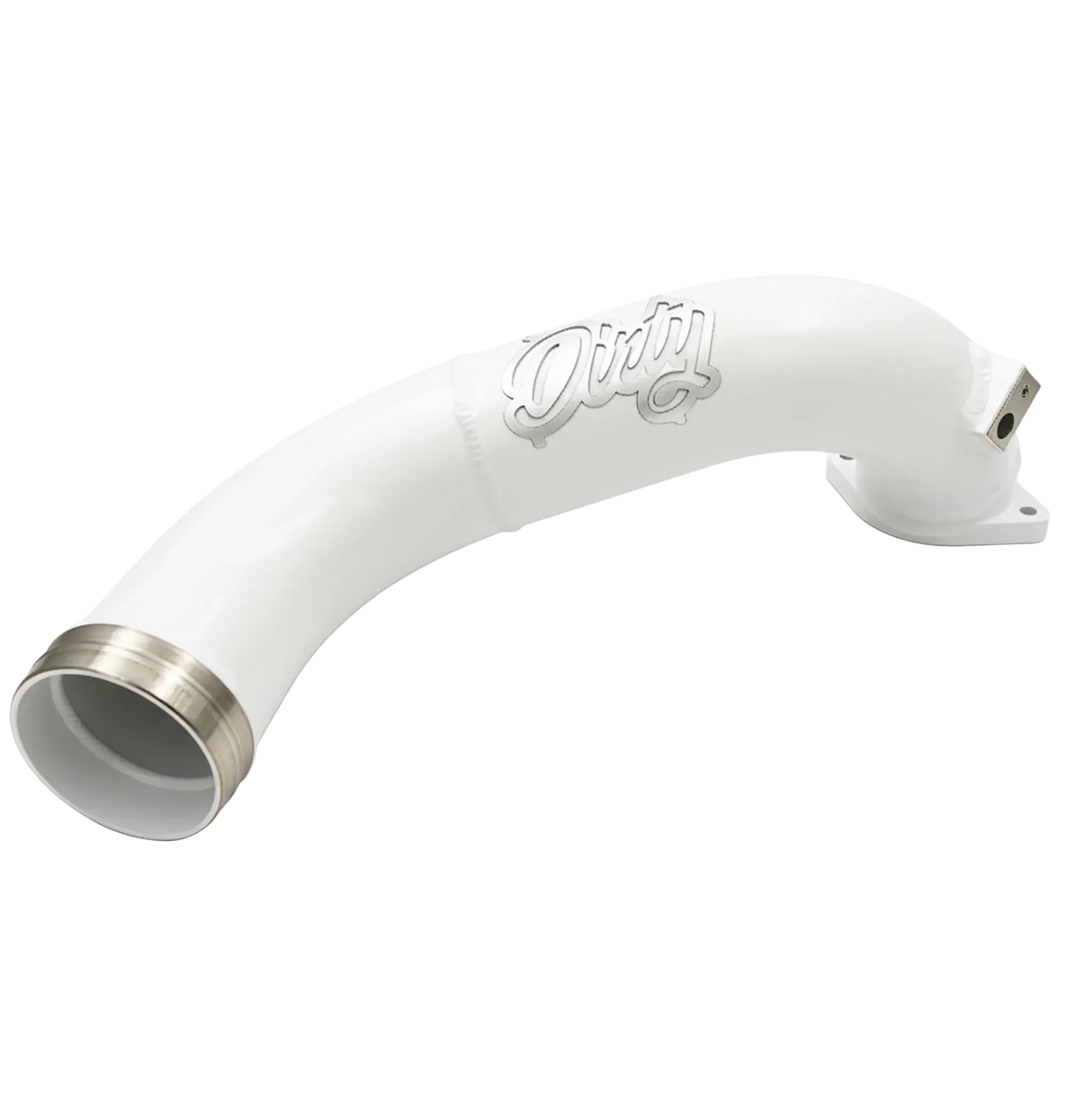 2011-2016 Duramax Dirty Cold Side Crossover Pipe w/o Throttle Valve (LML-INT-A027)-Intercooler Piping-Dirty Diesel Customs-LML-INT-A027-GW-Dirty Diesel Customs