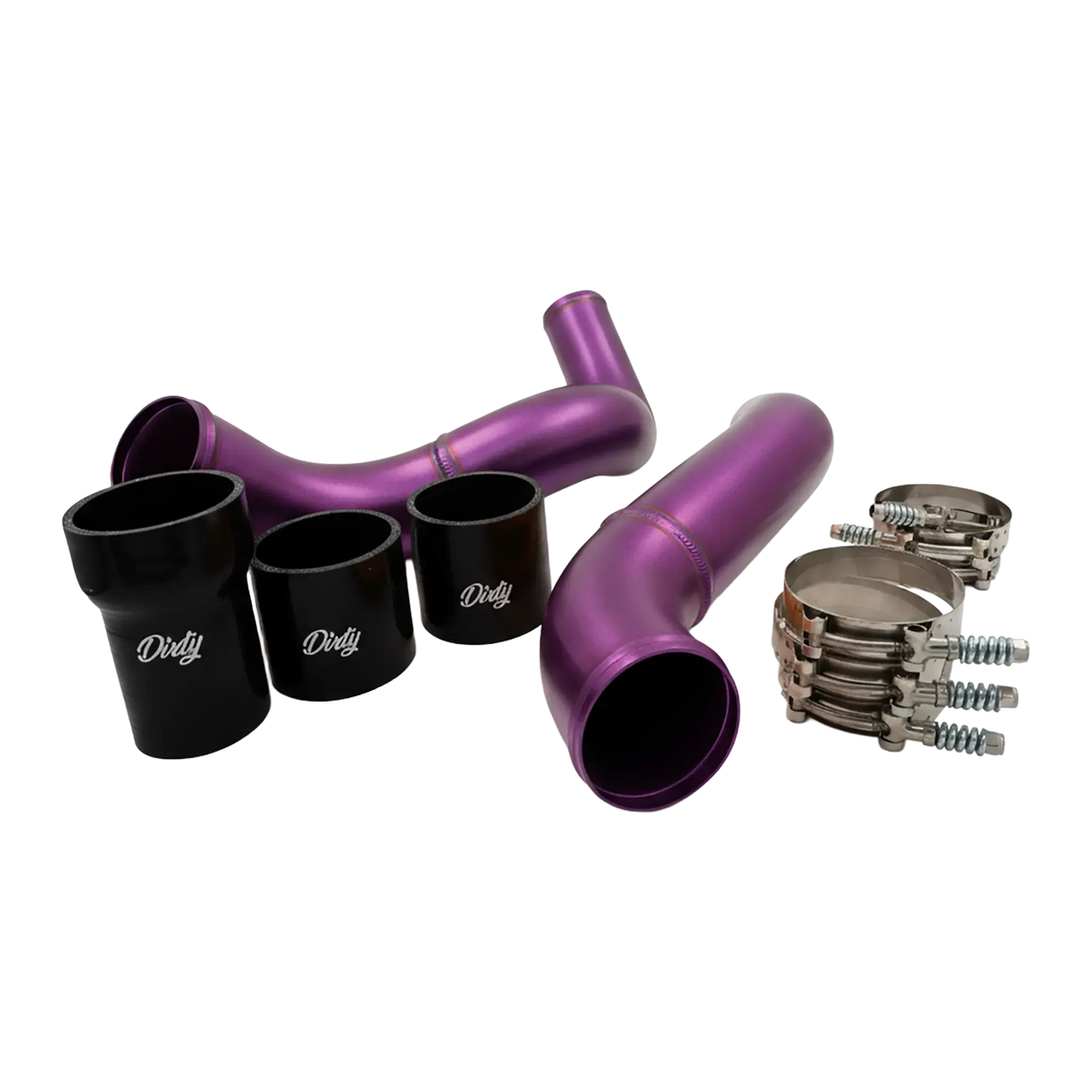 2011-2016 Duramax Hot Side Driver Intercooler Pipe (LML-INT-A095)-Intercooler Piping-Dirty Diesel Customs-Dirty Diesel Customs