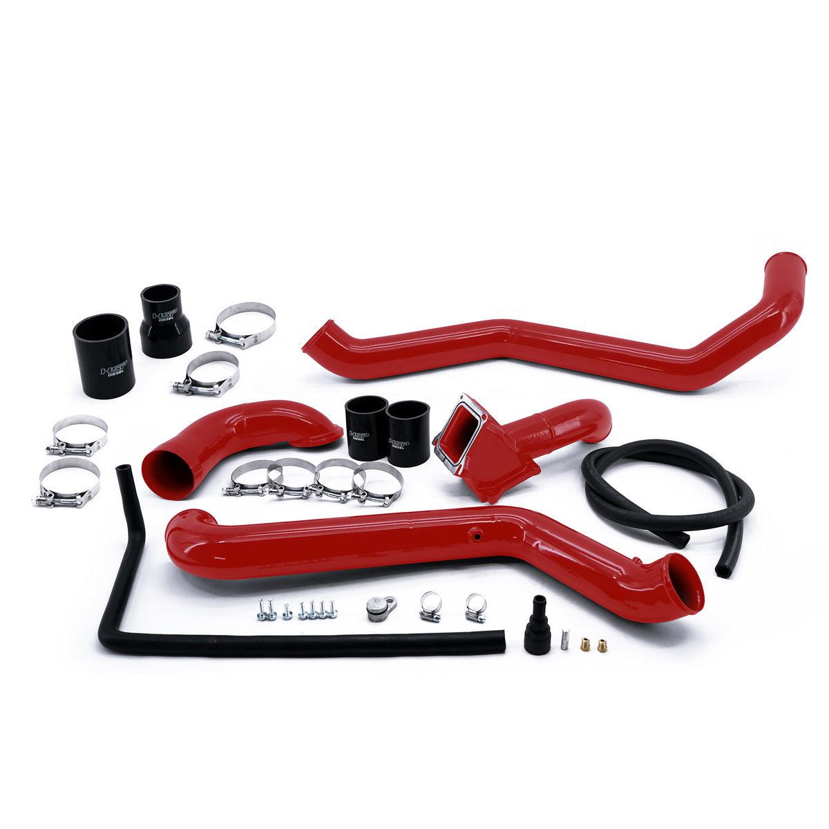 2011-2016 Duramax Intercooler Charge Pipe Bundle (582-HSP)-Intercooler Kit-HSP Diesel-Dirty Diesel Customs