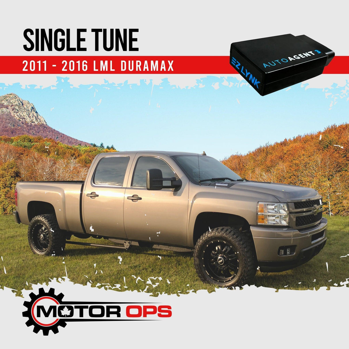 2011-2016 Duramax Motor Ops Support Package-Tune Files-Motor Ops-Dirty Diesel Customs