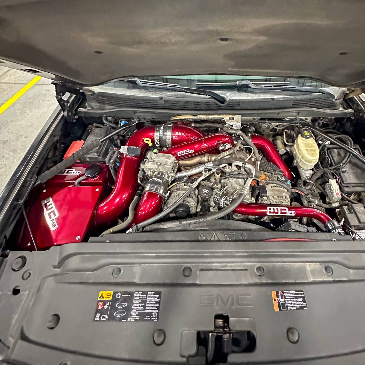 2011-2016 Duramax Stage 1 High Flow Intake Bundle (WCF100409)-Intercooler Piping-Wehrli Custom Fabrication-Dirty Diesel Customs