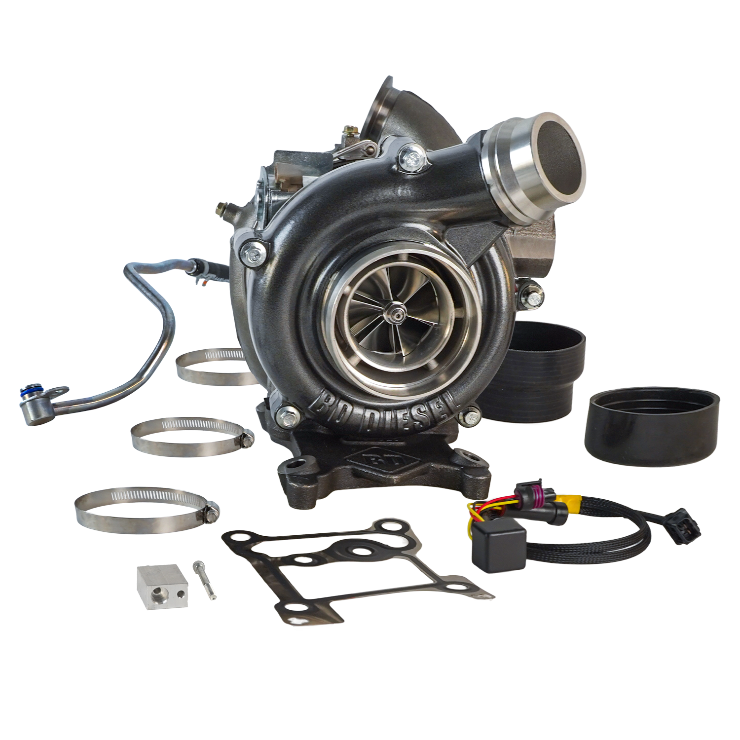 2011-2016 Powerstroke 64mm Screamer Retrofit Turbo Kit (1045825)-Turbo Kit-BD Diesel-Dirty Diesel Customs