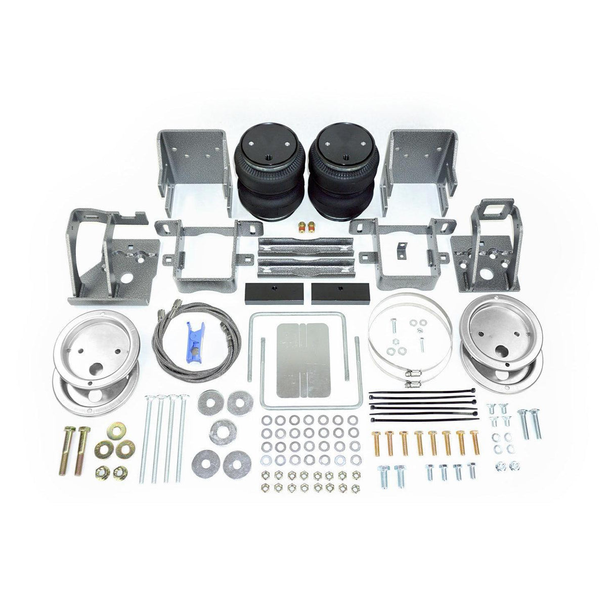 2011-2016 Powerstroke Alpha HD Pro S Air Spring Suspension Kit (HP10387-J-S)-Air Bags-PACBRAKE-Dirty Diesel Customs