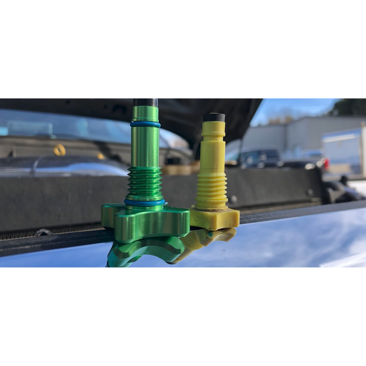 2011-2016 Powerstroke Billet Fuel Drain Valve (SPE-S100150)-Fuel Drain Valve-SPE Motorsport-Dirty Diesel Customs