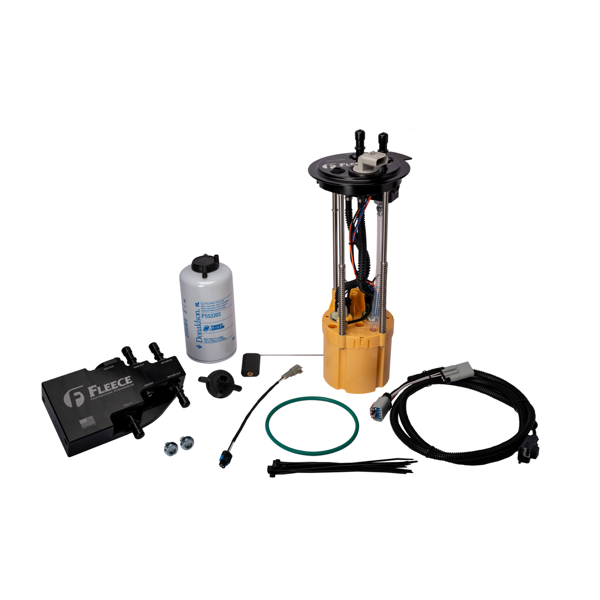 2011-2016 Powerstroke PowerFlo Lift Pump w/ Fuel System Upgrade Kit (FPE-PF-FMC-1116-SB/LB)-Lift Pump-Fleece Performance-FPE-PF-FMC-1116-SB-Dirty Diesel Customs