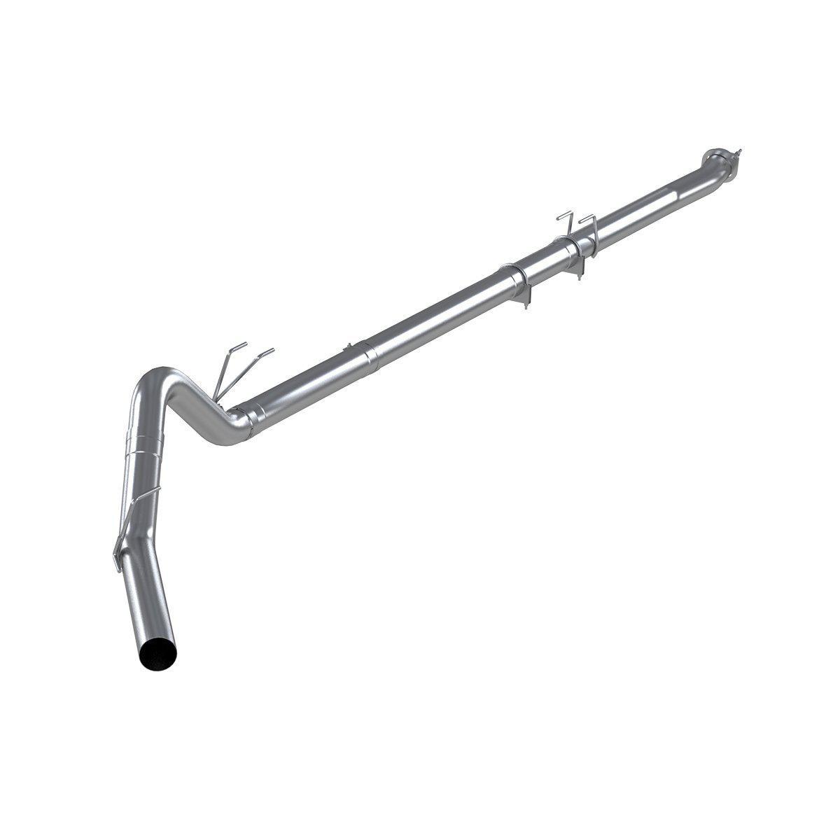2011-2016 Powerstroke SS 4" Downpipe Back - No Muffler (C6260SLM)-Downpipe Back Exhaust System-P1 Performance Products-Dirty Diesel Customs