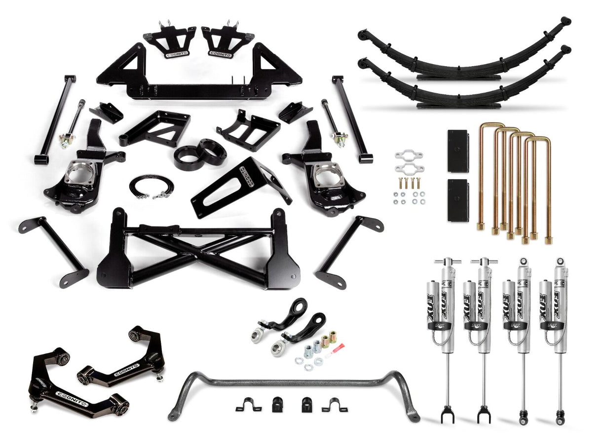 2011-2019 Duramax 10" Duramax Performance Lift Kit W/ Fox 2.0 Performance Series Shocks (210-P0981)-Lift Kit-Cognito Motorsports-Dirty Diesel Customs