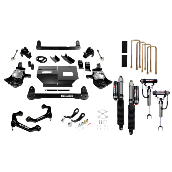 2011-2019 Duramax 4" Elite Lift Kit W/ Elka 2.5 Reservoir Shocks (210-P1153)-Lift Kit-Cognito Motorsports-Dirty Diesel Customs