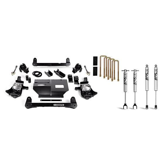 2011-2019 Duramax 4" Lift Kit W/ Fox 2.0 Shocks (110-P0778)-Lift Kit-Cognito Motorsports-Dirty Diesel Customs