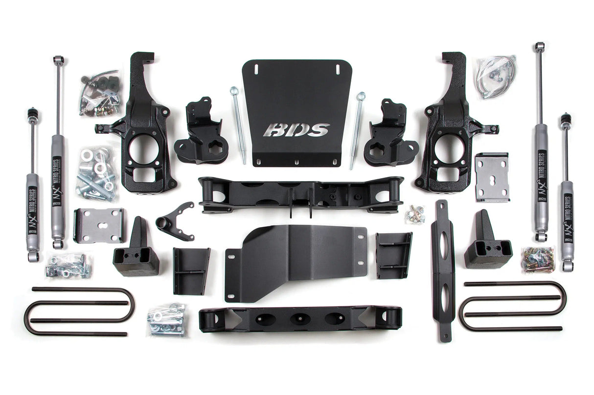 2011-2019 Duramax 6" BDS Lift Kit (BDS196H)-Lift Kit-BDS-Dirty Diesel Customs