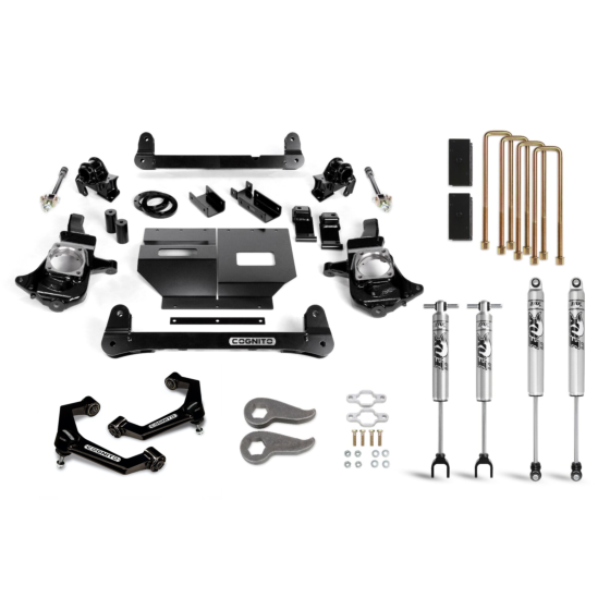 2011-2019 Duramax 6" Lift Kit W/ Fox 2.0 Performance Series IFP Shocks (110-P0968)-Lift Kit-Cognito Motorsports-Dirty Diesel Customs