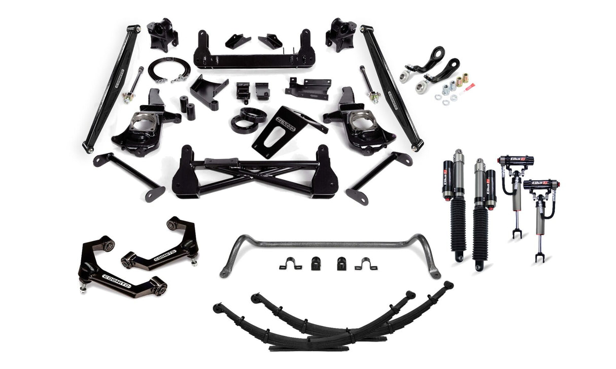 2011-2019 Duramax 7" Elite Lift Kit W/ Elka 2.5 Shocks (210-P1175)-Lift Kit-Cognito Motorsports-Dirty Diesel Customs