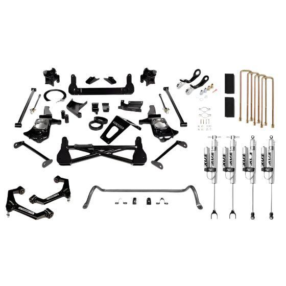 2011-2019 Duramax 7" Performance Lift Kit W/ Fox 2.0 Performance Series Shocks (110-P0980)-Lift Kit-Cognito Motorsports-Dirty Diesel Customs