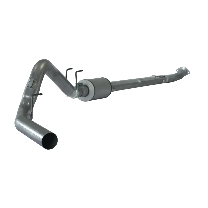 2011-2019 Powerstroke 4" Downpipe Back Single Exhaust w/ Muffler-Dirty Diesel Customs