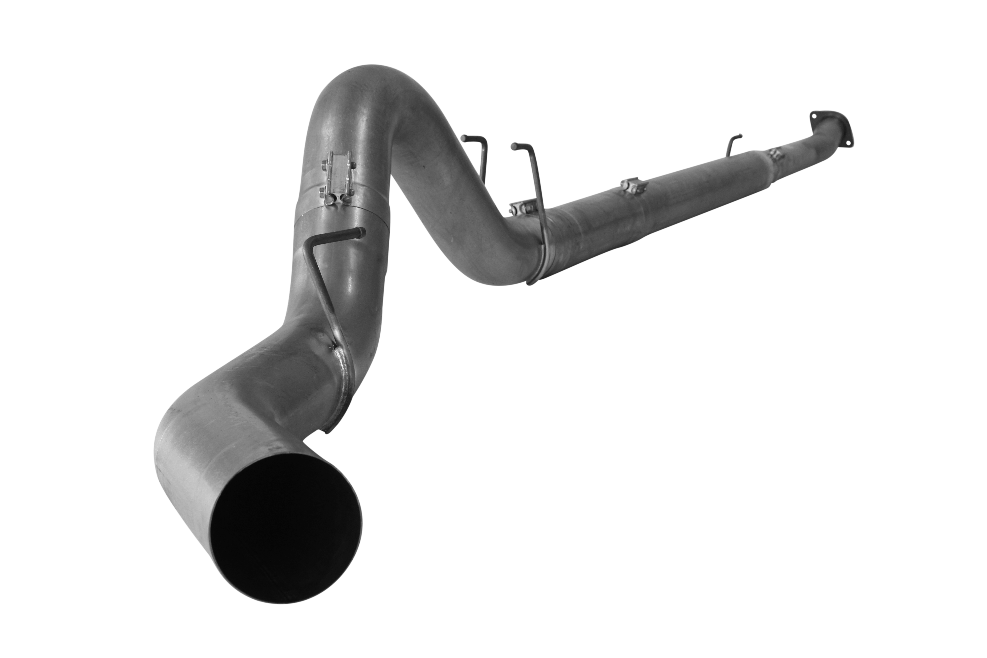 2011-2019 Powerstroke 5" Downpipe Back Exhaust - No Muffler (521007 / 522007)-Downpipe Back Exhaust System-Mel's Manufacturing-521007-Dirty Diesel Customs