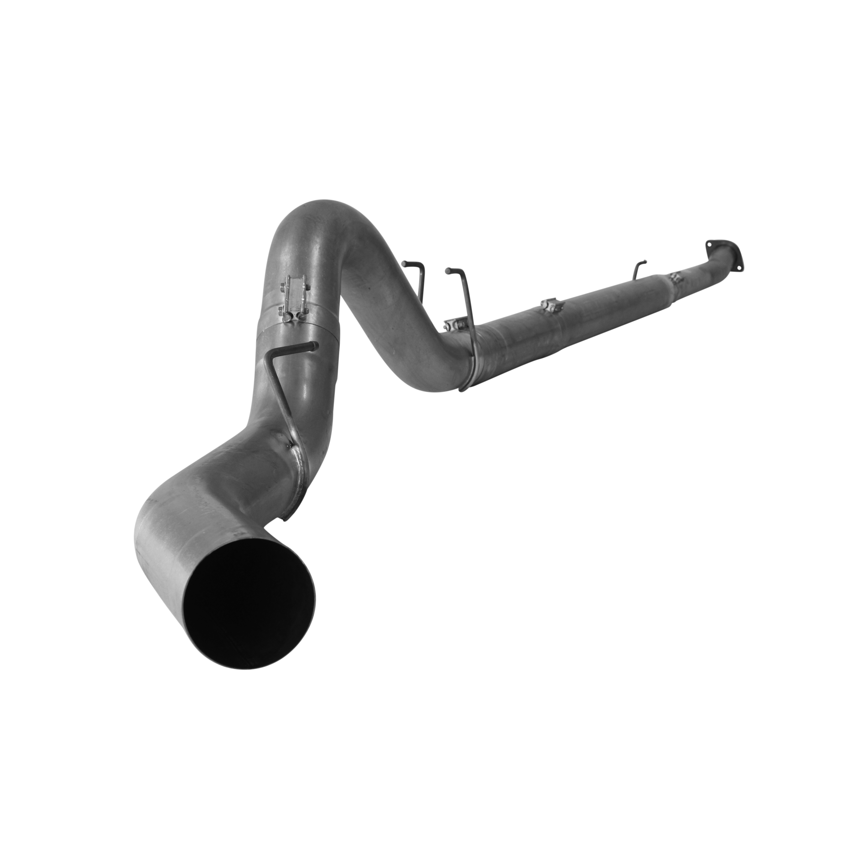 2011-2019 Powerstroke 5" Downpipe Back Exhaust - No Muffler -Dirty Diesel Customs