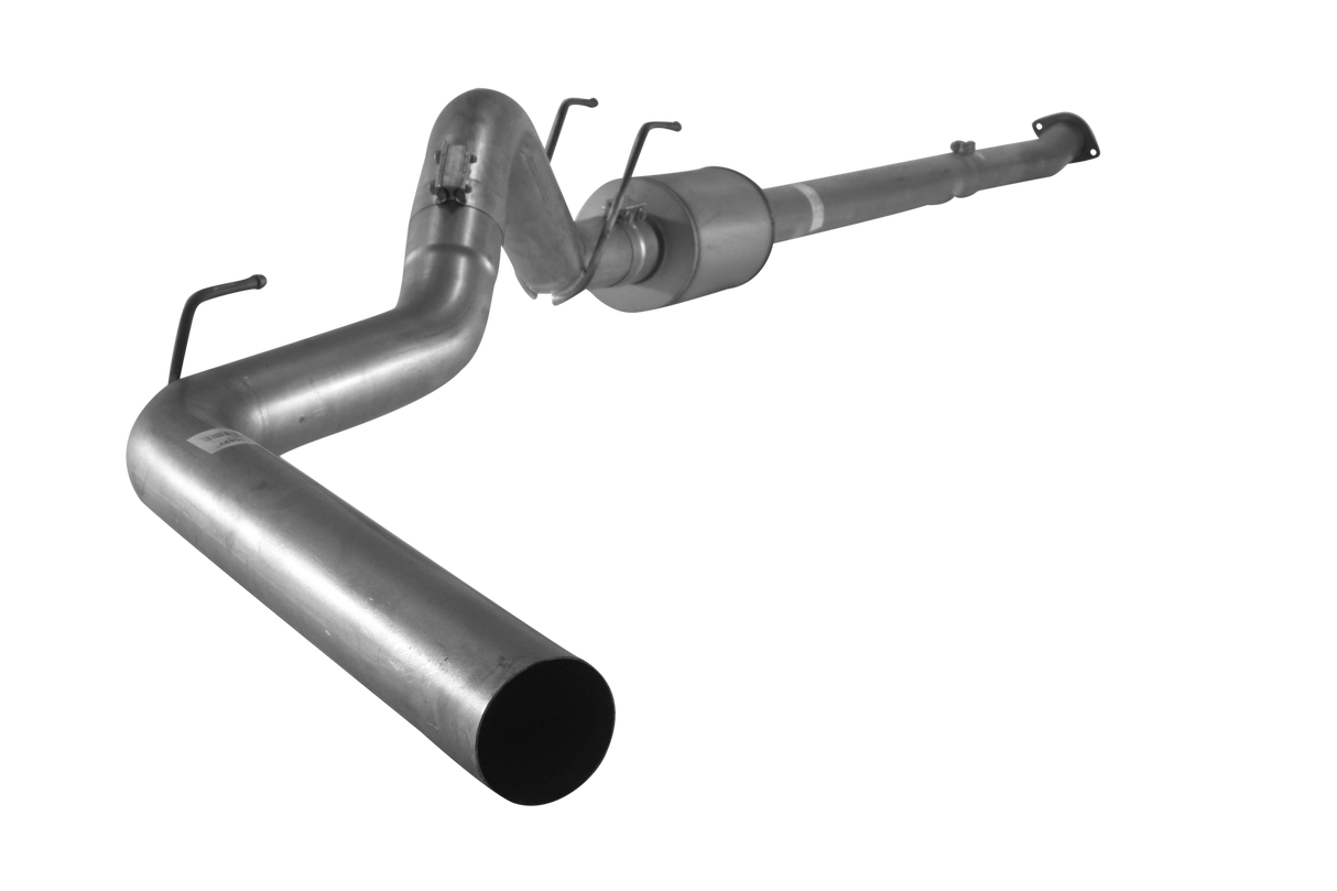 2011-2019 Powerstroke C&C 4" Downpipe Back Exhaust w/ Muffler (421016 / 422016)-Turbo Back Exhaust System-Mel's Manufacturing-421016-Dirty Diesel Customs