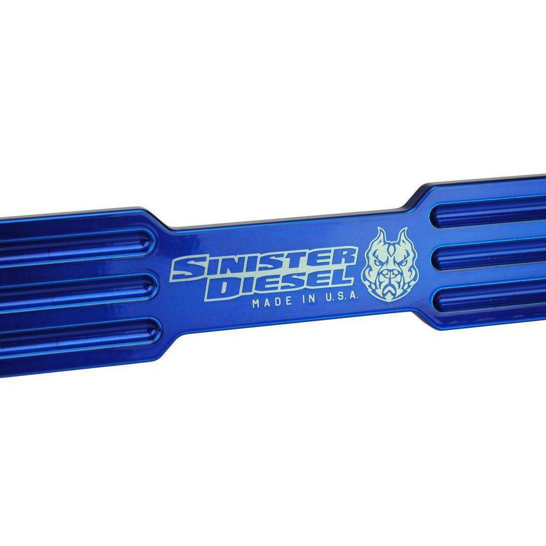 2011-2023 Powerstroke Battery Hold Down (SD-6.7PBHD11-01-20)-Battery Hold Down-Sinister-Dirty Diesel Customs