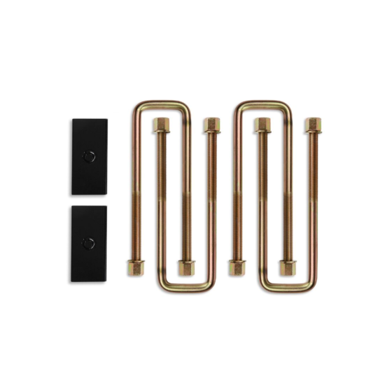 2011-2024 Duramax 1" Lift Block & 16" U-Bolt Kit (110-91031)-U-Bolts-Cognito Motorsports-Dirty Diesel Customs