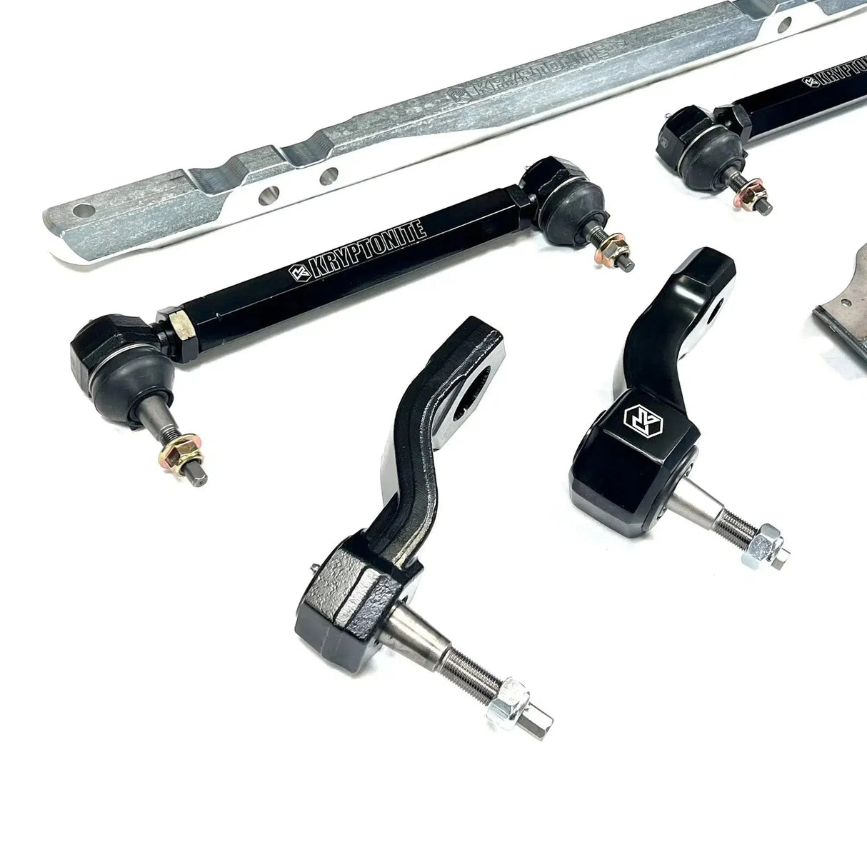 2011-2025 Duramax Ultimate Front End Package (ULTIMATE11)-Tie Rods & Pitman Idler Support-KRYPTONITE-Dirty Diesel Customs