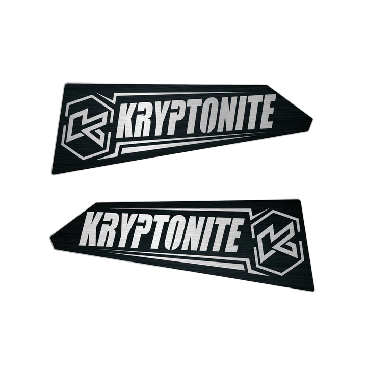 2011–2025 Duramax Upper Control Arm Logo Plates (KRUCA11PLATES)-Upper Control Arms-KRYPTONITE-Dirty Diesel Customs