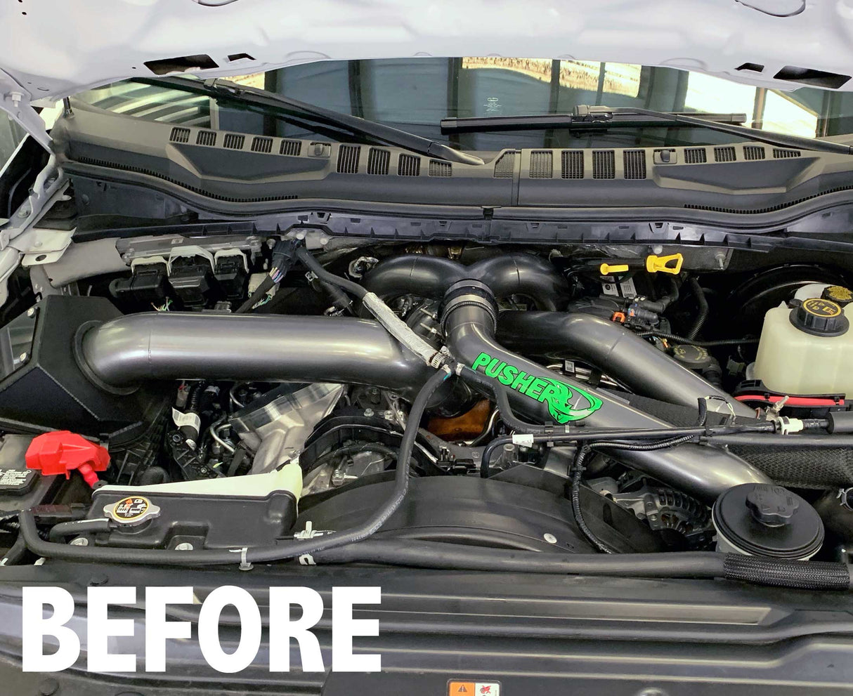 2011+ Powerstroke Coolant Reroute Kit (PFP11XXCRR)-Coolant Bypass Kit-Pusher-Dirty Diesel Customs