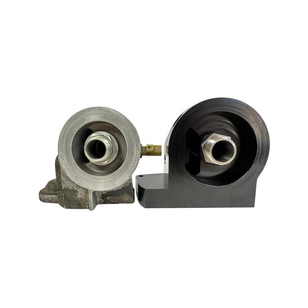 2011+ Powerstroke F650/ F750 Oil Filter Housing (SPE-S100214)-Oil Filter Adapter-SPE Motorsport-Dirty Diesel Customs