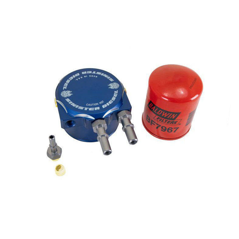 2011+ Powerstroke Fuel Filter Conversion Kit (SD-FF-6.7P-11)-Fuel Filter Conversion Kit-Sinister-Dirty Diesel Customs
