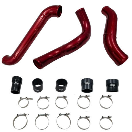 2012-2016 Duramax High Flow Dirty Intercooler Piping Kit (LML-INT-A150)-Intercooler Piping-Dirty Diesel Customs-LML-INT-A150-IC-Dirty Diesel Customs