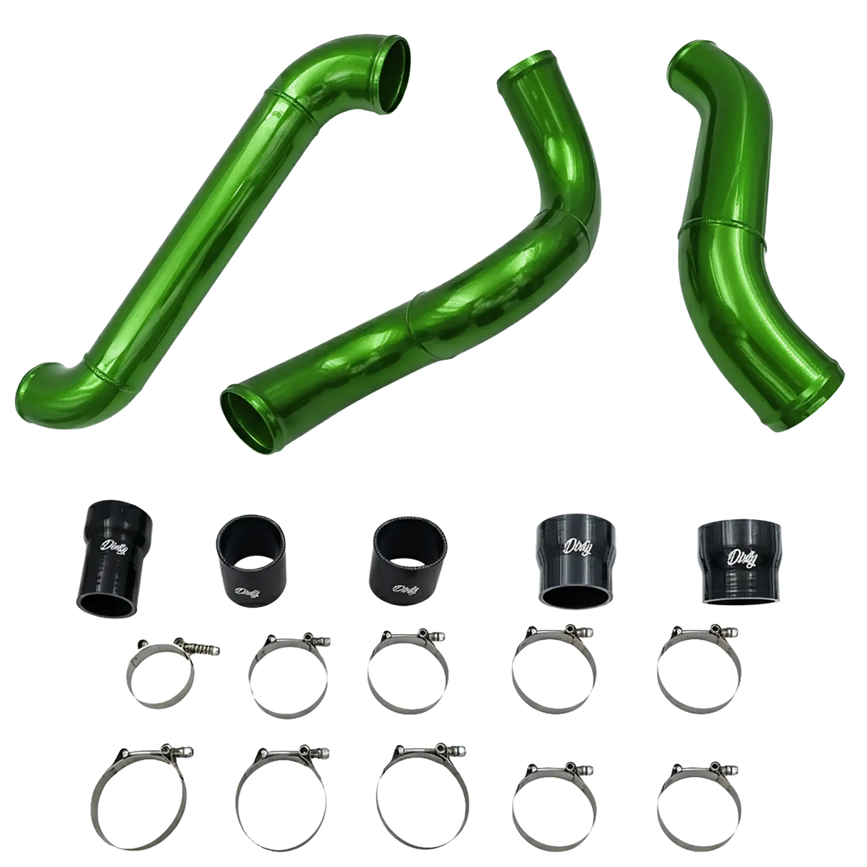 2012-2016 Duramax High Flow Dirty Intercooler Piping Kit (LML-INT-A150)-Intercooler Piping-Dirty Diesel Customs-LML-INT-A150-IGI-Dirty Diesel Customs