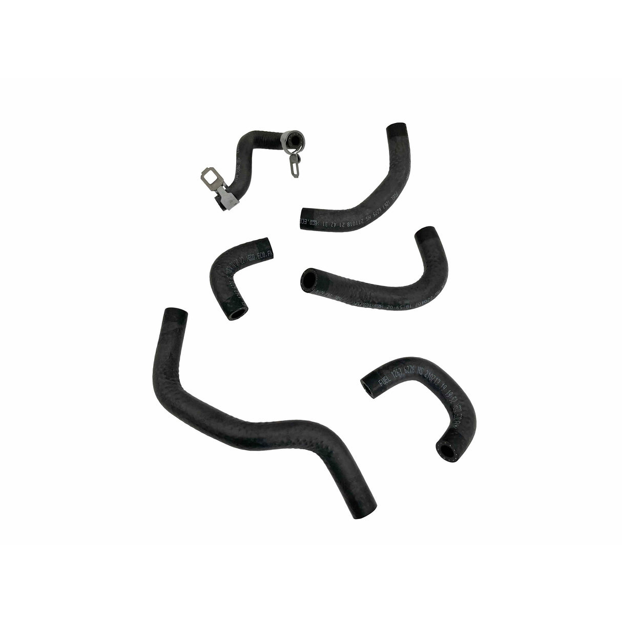 2012-2016 Duramax Rubber Fuel Hose Kit (10701)-Fuel Lines-Merchant Auto-Dirty Diesel Customs