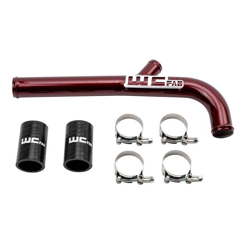 2013-2015 Cummins Upper Coolant Pipe For Dual Radiator (WCF100867)-Coolant Pipes-Wehrli Custom Fabrication-Dirty Diesel Customs