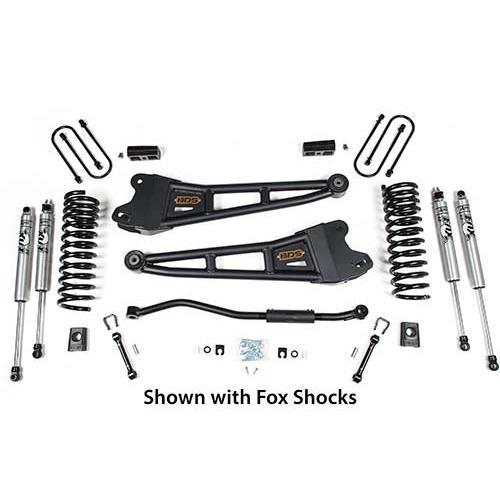 2013-2018 Cummins 3" Radius Arm Lift Kit (BDS1622X)-Lift Kit-BDS-Dirty Diesel Customs