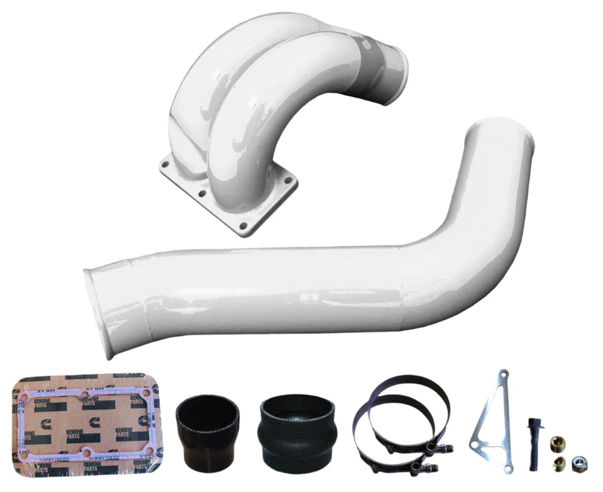 2013-2018 Cummins 3.5" Mega Intake System (PRC1318MKT)-Intake Manifold-Pusher-Dirty Diesel Customs