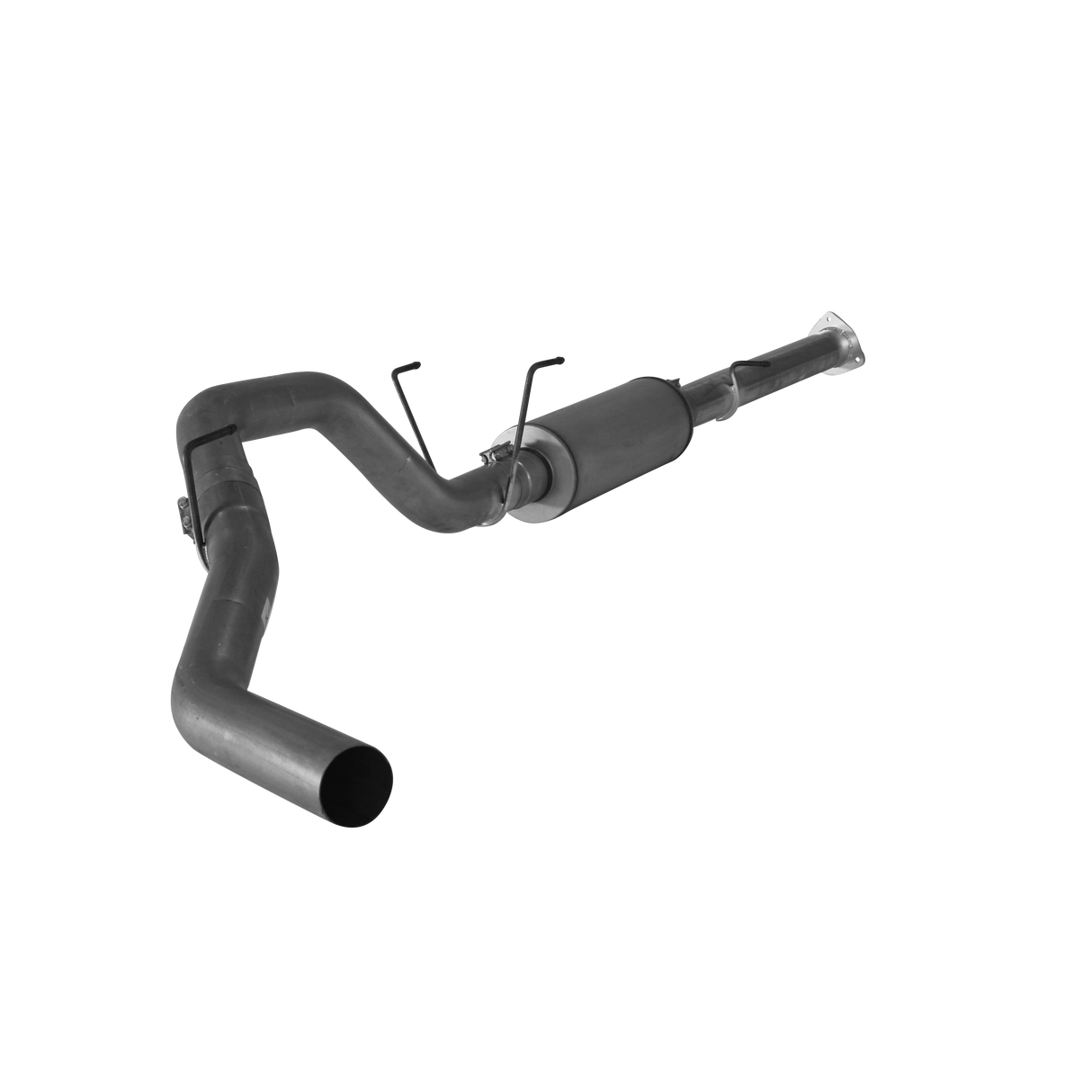 2013-2018 Cummins 4" Downpipe Back Exhaust System w/Muffler (411018 / 412018)-Downpipe Back Exhaust System-Mel's Manufacturing-412018-Dirty Diesel Customs
