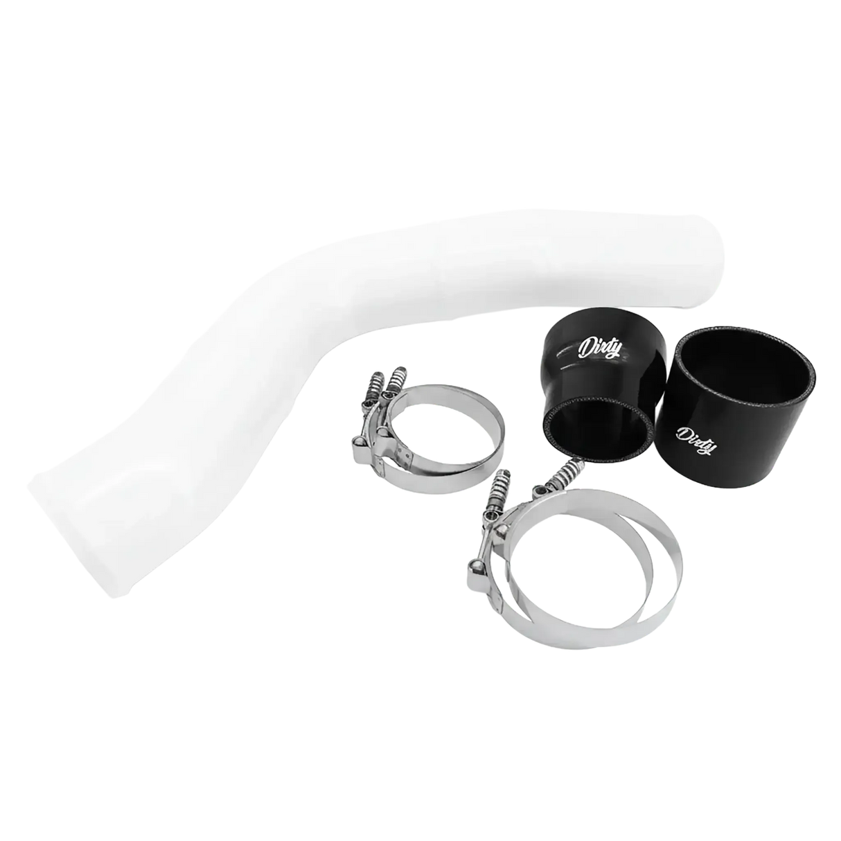 2013-2018 Cummins Dirty Driver's Side Charge Pipe (I67-INT-A135)-Charge Pipe-Dirty Diesel Customs-I67-INT-A135-GW-Dirty Diesel Customs