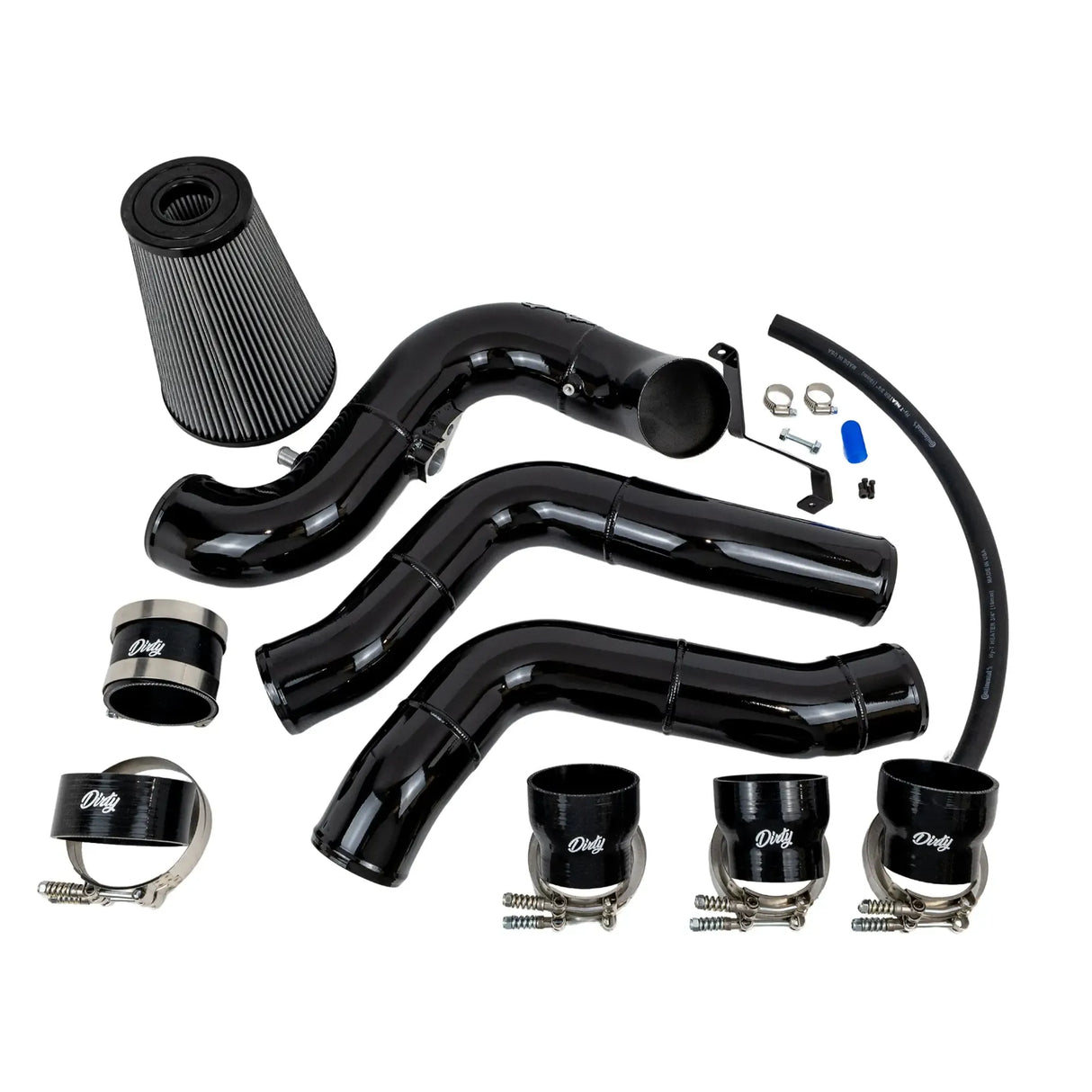 2013-2018 Cummins Dirty Stock Turbo Intercooler Piping Kit (I67-INT-A126)-Intercooler Piping-Dirty Diesel Customs-Dirty Diesel Customs