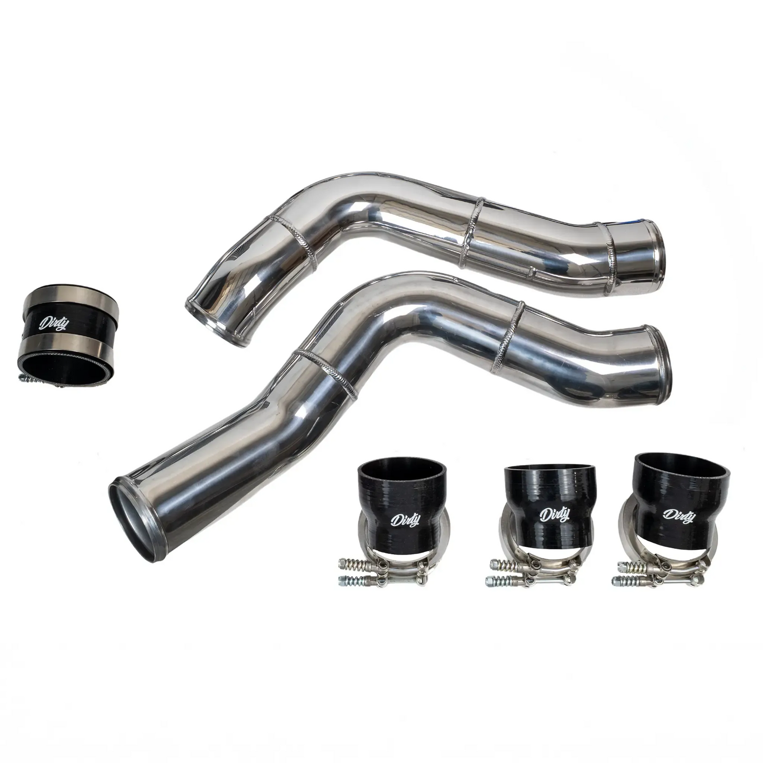 2013-2018 Cummins Dirty Stock Turbo Intercooler Piping Kit (I67-INT-A126)-Intercooler Piping-Dirty Diesel Customs-Dirty Diesel Customs