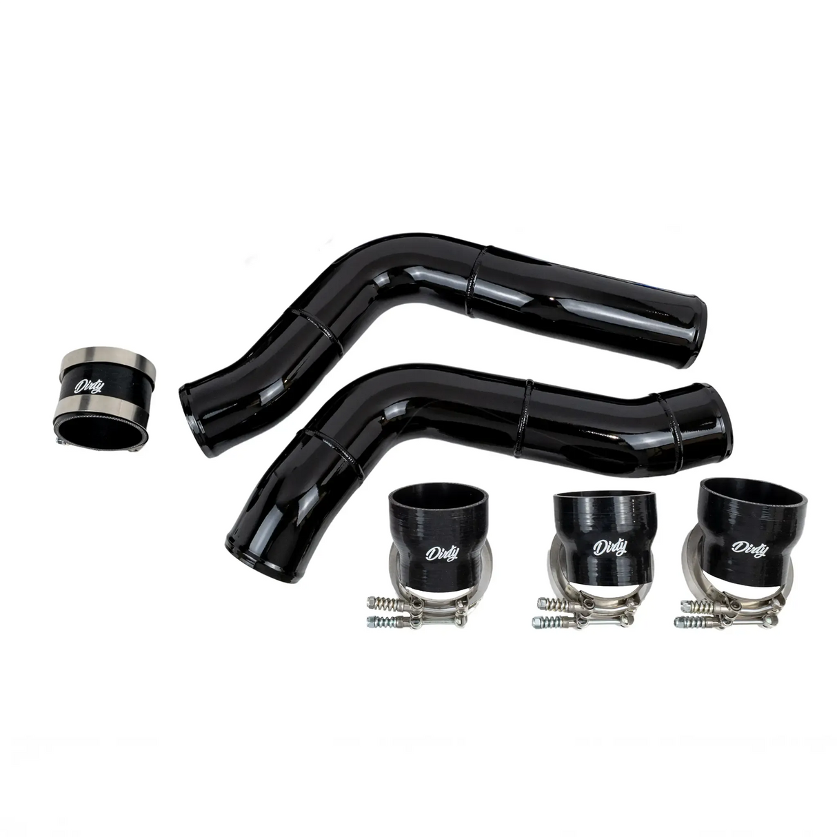2013-2018 Cummins Dirty Stock Turbo Intercooler Piping Kit (I67-INT-A126)-Intercooler Piping-Dirty Diesel Customs-Dirty Diesel Customs
