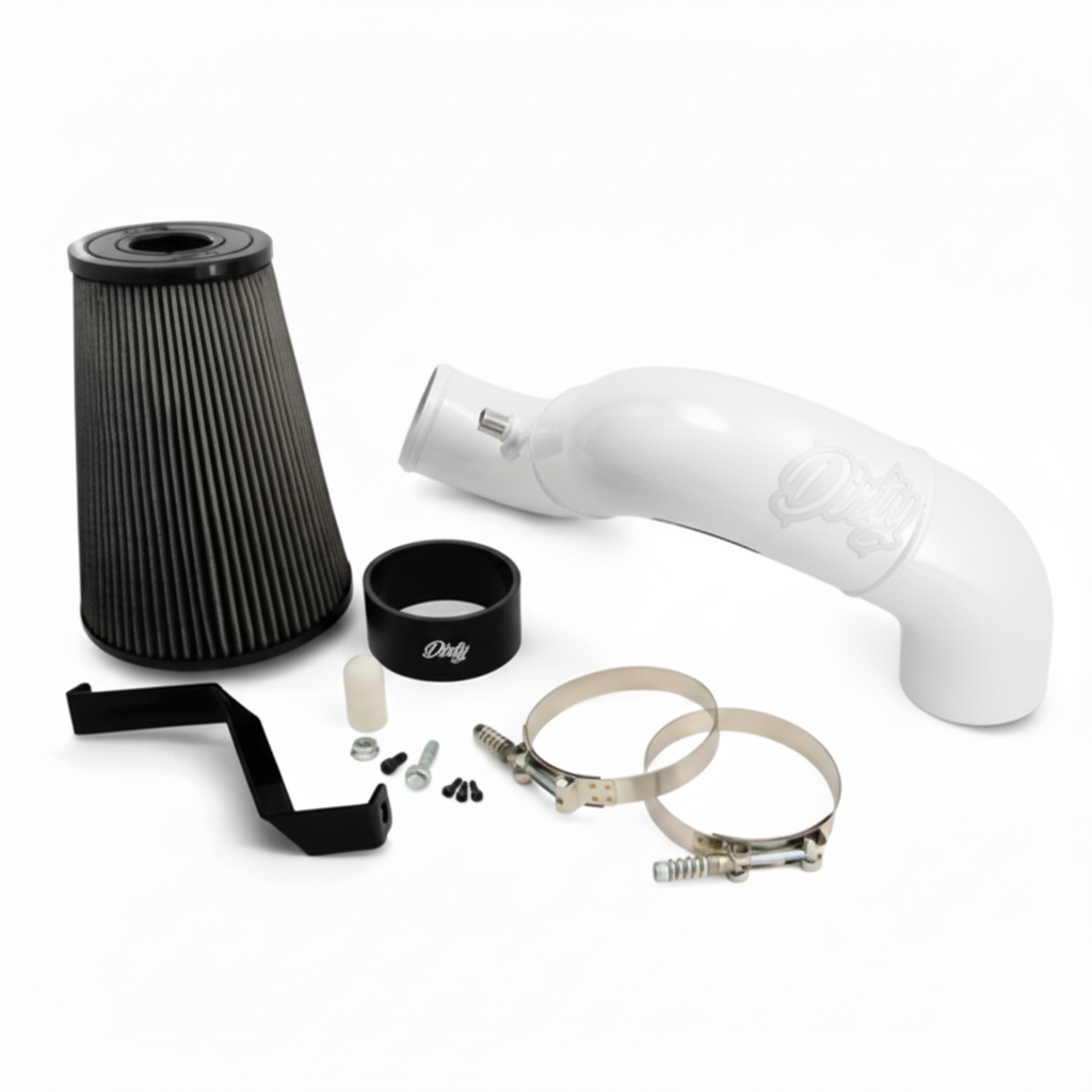 2013-2018 Cummins Dirty Turbo Intake (I67-INT-A136)-Intake Kit-Dirty Diesel Customs-I67-INT-A136-GW-Dirty Diesel Customs