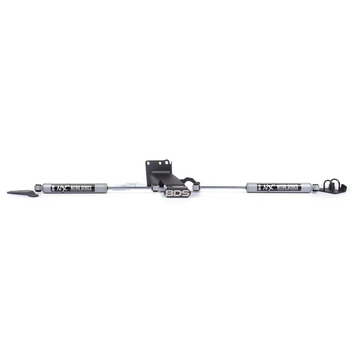 2013-2018 Cummins Dual Steering Stabilizer Kit W/ NX2 Shocks (BDS2015DH)-Steering Stabilizer-BDS-Dirty Diesel Customs