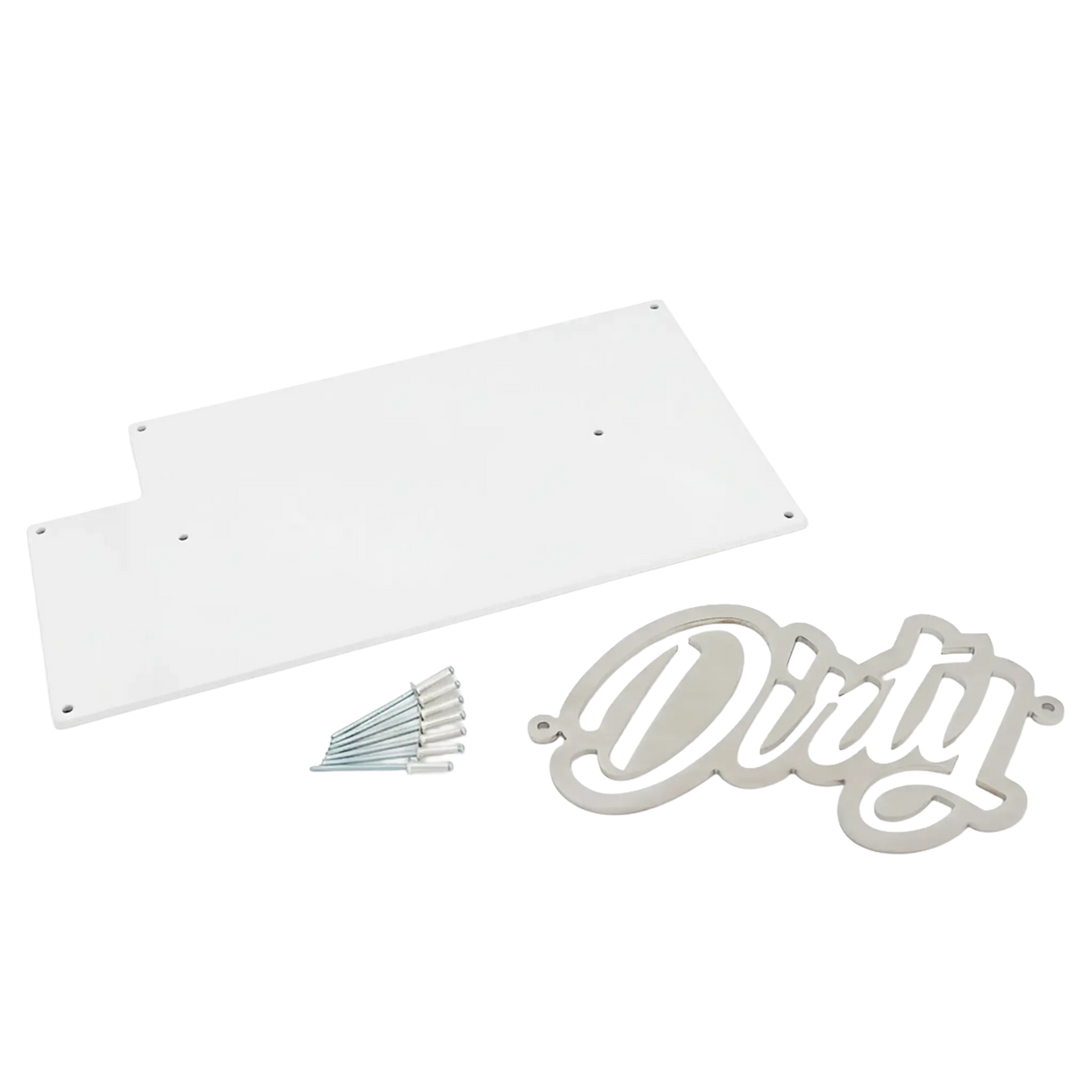 2013-2018 Cummins Fuse Panel Dress Up Cover (I67-ENG-A139)-Fuse Panel Cover-Dirty Diesel Customs-I67-ENG-A139-GW-Dirty Diesel Customs