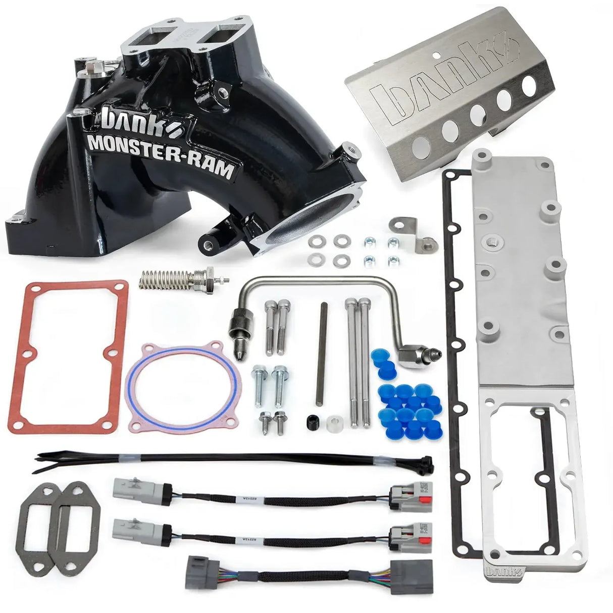 2013-2018 Cummins Gen 2 Monster-Ram Intake & Grid Heater Upgrade (42798)-Intake Elbows-Banks Power-Dirty Diesel Customs