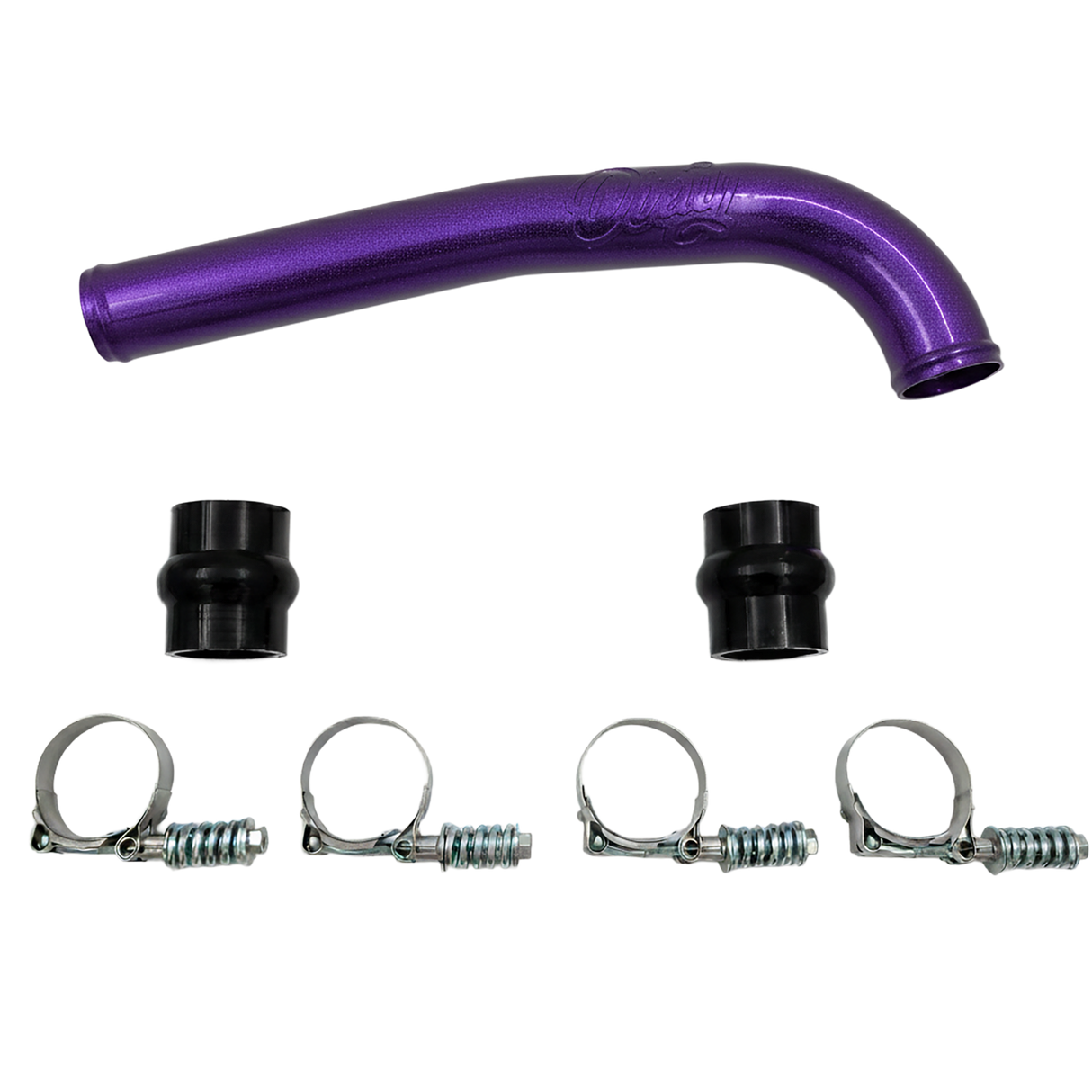 2013-2018 Cummins H.O. Improved Upper Coolant Pipe (I67-FLU-A060)-Radiator Hose-Dirty Diesel Customs-I67-FLU-A060-IP-Dirty Diesel Customs