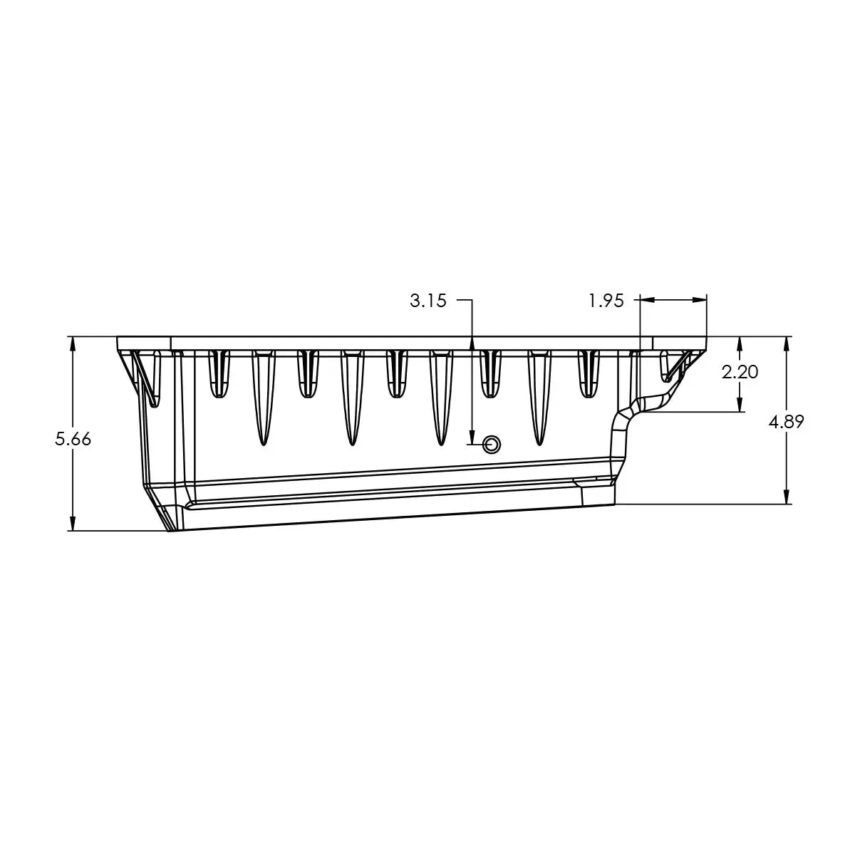 2013-2022 Cummins Aisin Deep Transmission Pan (228053200)-Transmission Pan-PPE-Dirty Diesel Customs