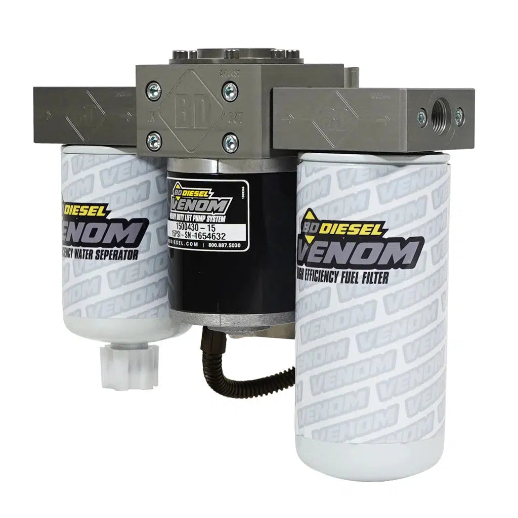 2013-2022 Cummins Venom 165GPH Lift Pump w/ Filter & Separator (1050334)-Lift Pump-BD Diesel-Dirty Diesel Customs