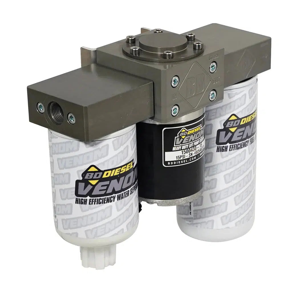 2013-2022 Cummins Venom 165GPH Lift Pump w/ Filter & Separator (1050334)-Lift Pump-BD Diesel-Dirty Diesel Customs