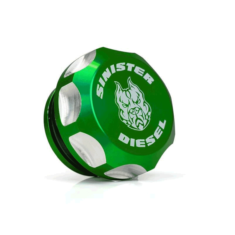 2013-2024 Cummins Billet Fuel Plug / Cap (SD-FP-6.7C)-Fuel Cap-Sinister-Dirty Diesel Customs