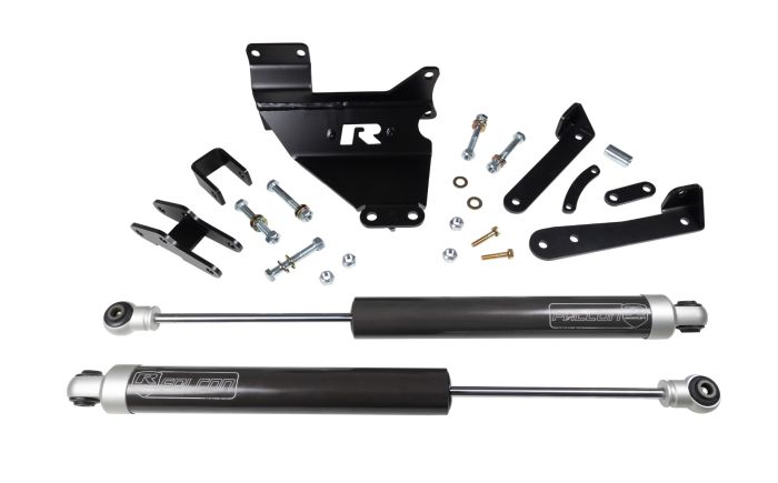 2013-2024 Cummins Dual Steering Stabilizer (77-13210)-Steering Stabilizer-ReadyLift-Dirty Diesel Customs